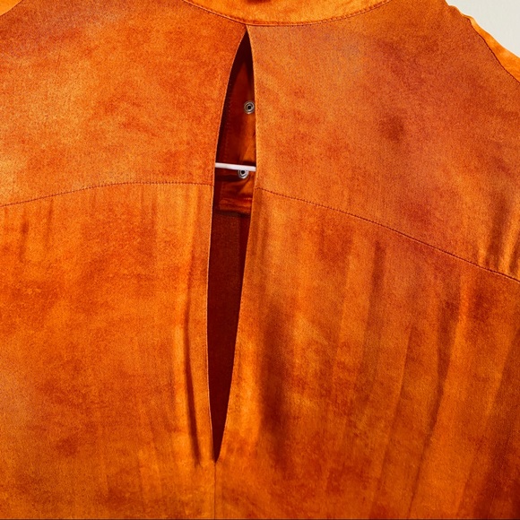 H&M Studio A/W 2015 Exclusive Line Peek A Boo Long Sleeve Top Size 8 - Picture 3 of 8